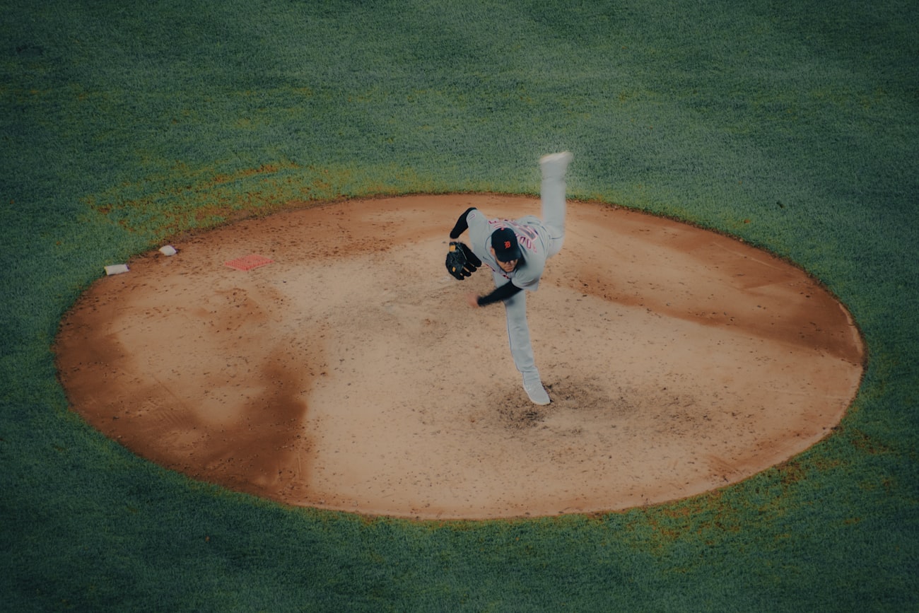 Home plate area during a bunt play