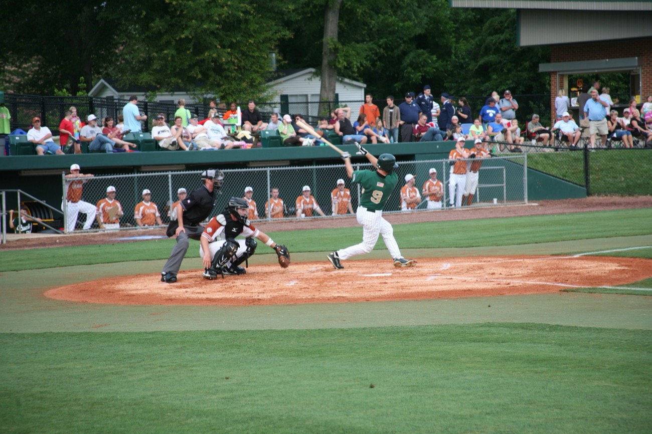 Player continuing into college baseball