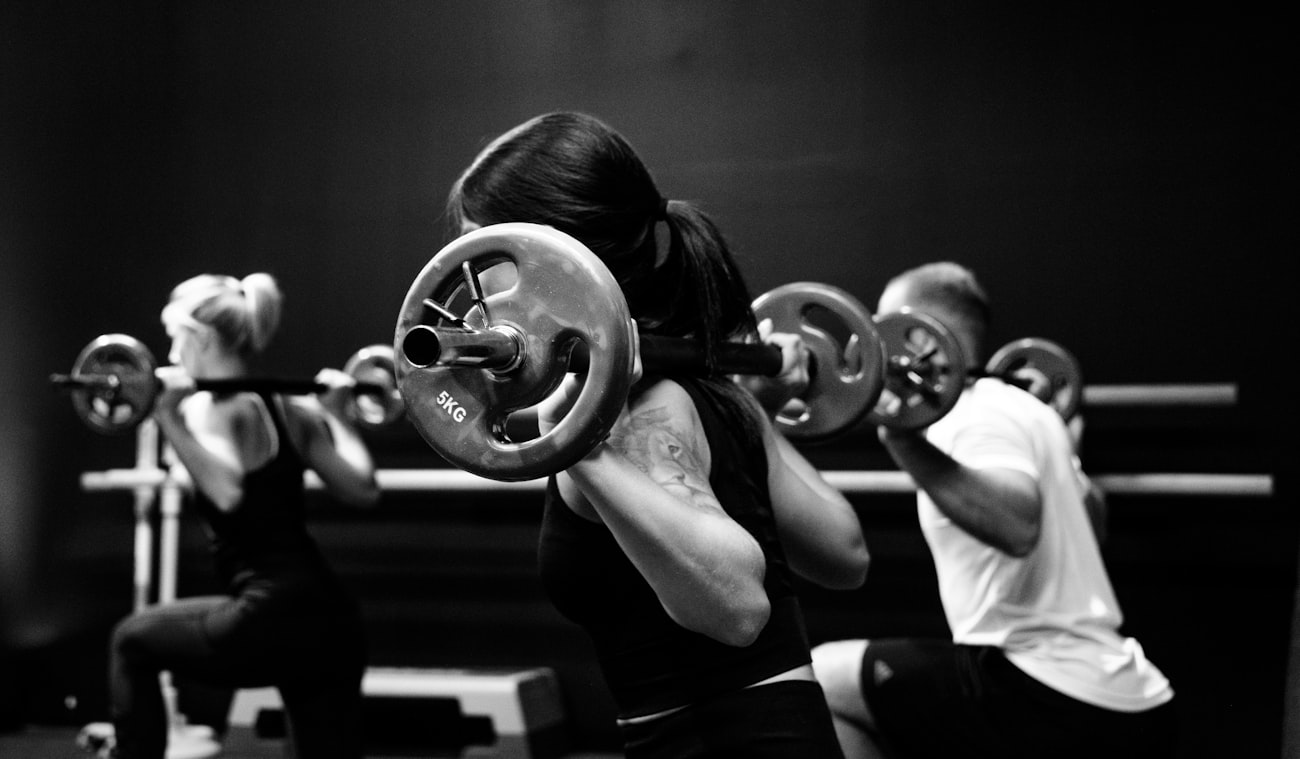 Athlete training during the season
