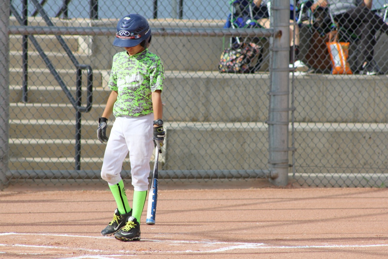 Player attending a first practice