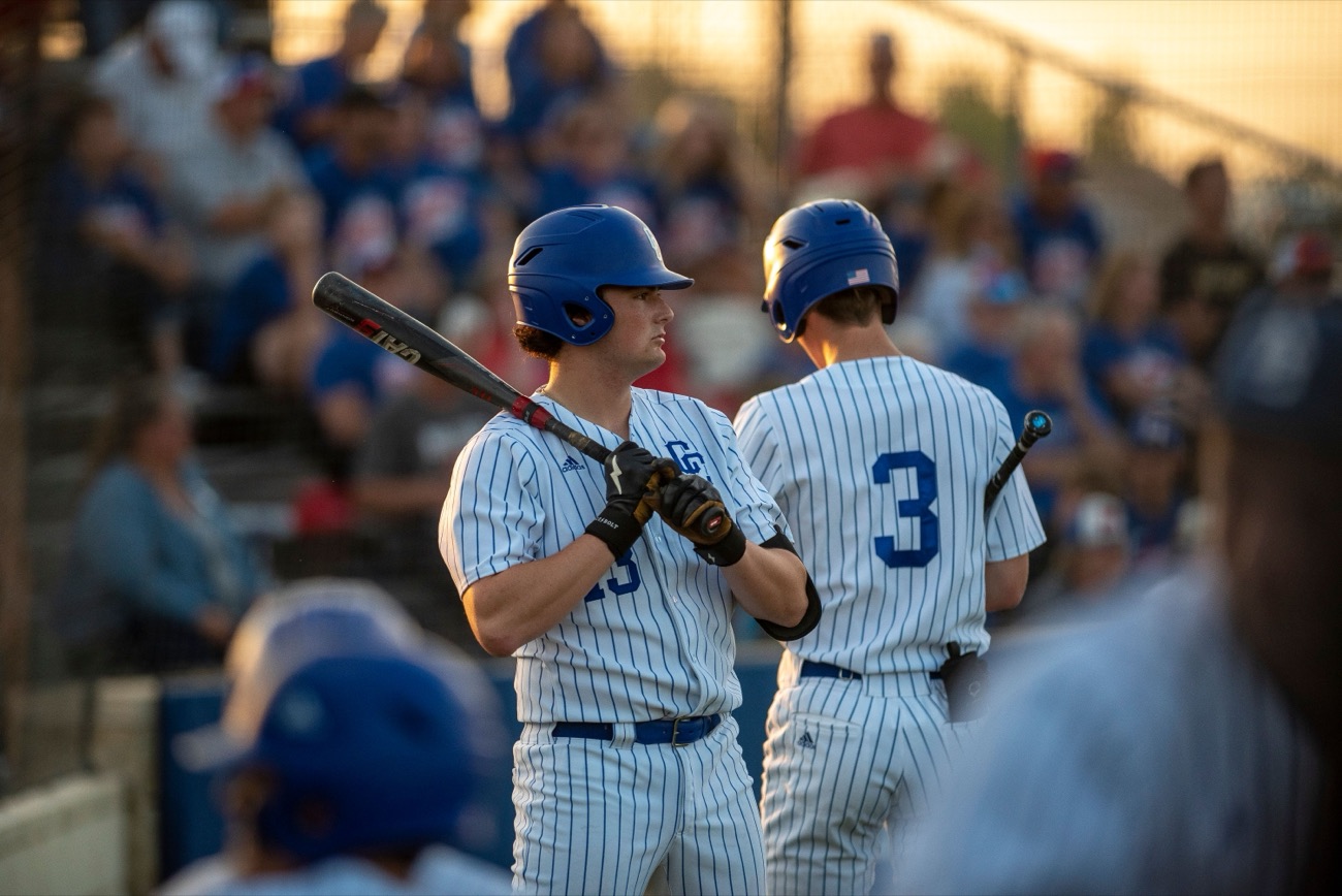 Summer league baseball action