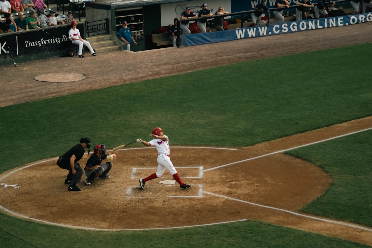 Player taking batting practice during a tryout