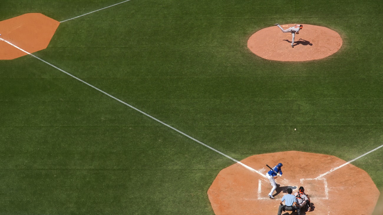 Youth baseball team practicing fielding drills