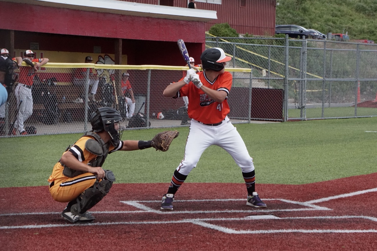 Player reflecting alone on the field
